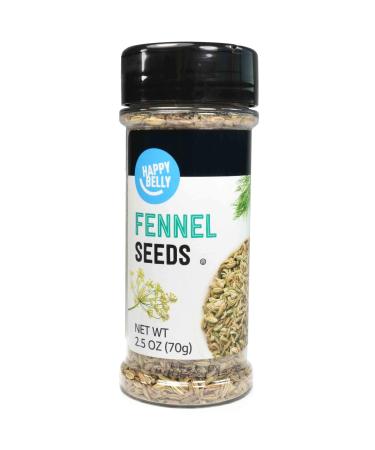 Amazon Brand - Happy Belly Fennel Seeds, 2.5 oz