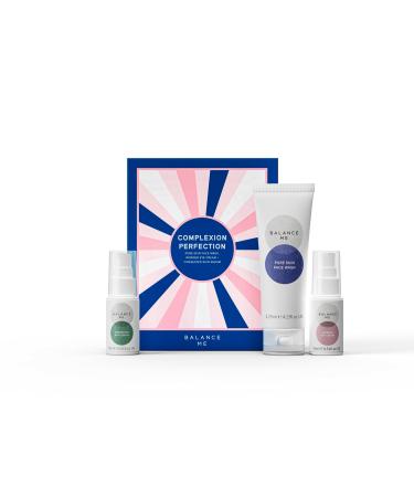 Balance Me Christmas Gift Set Complexion Perfection Trio Pure Skin Face Wash Wonder Eye Cream Congested Skin Serum Refreshed Bright Skin Vegan/Natural Skin Care - 1 each