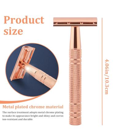 Premium Stainless Steel Double Edge Safety Razor for Men - Smooth Close Shave | Detachable Single Blade Razor - Buy Online on SooperMarket.com