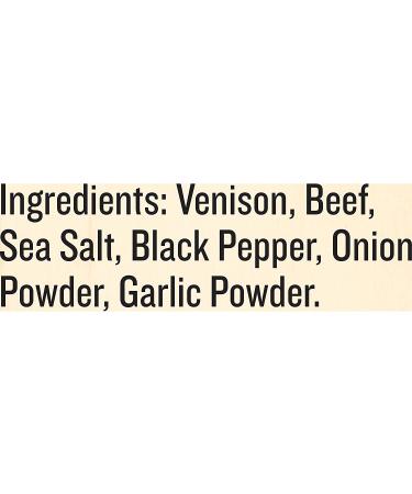 Epic 100% Grass Fed Venison Steak Strips with Sea Salt & Pepper - 0.8 oz, 10 Count - Buy Online on SooperMarket.com