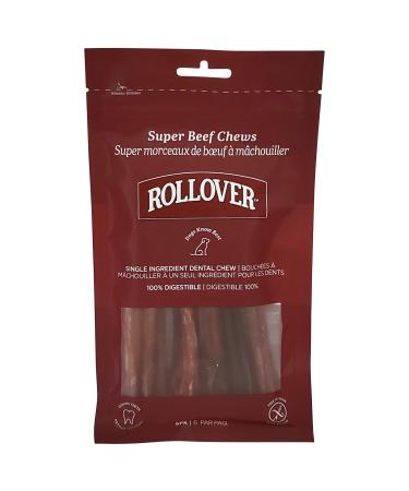 Rollover Super Beef Chews - 6pk (6-6.5") 1 count (Pack of 6)
