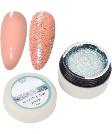 Top Coat Gel Nail Polish Clear Nail Polish Top Coat Nail Polish High Gloss Shiny Long Lasting Gel for Clear Nail Gel and Acrylic Nails for Home DIY and Nail Salon (4) - Buy Online on SooperMarket.com
