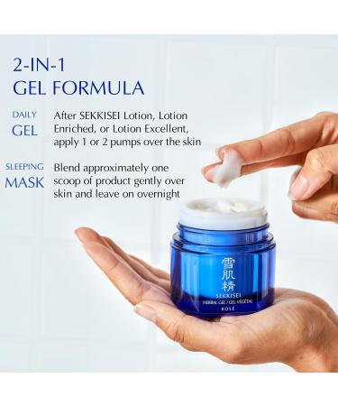 Buy SEKKISEI Herbal Gel REFILL Pod | 6-in-1 Hydrating Gel Moisturizer & Mask | 2.8 oz - International Shipping Available - Buy Online on SooperMarket.com