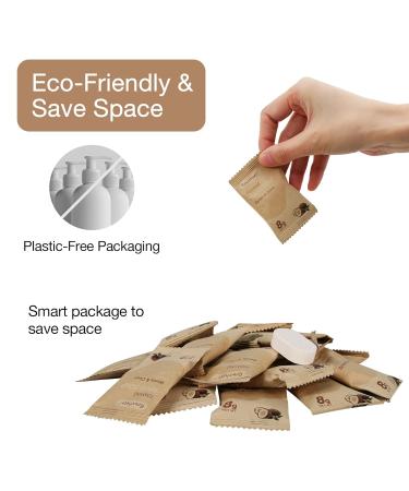 FlowCheer Coconut Foaming Hand Soap Tablet Refills - 12 Pack for 132 fl oz - Soap Fragrance Tablets for Foaming Dispenser - Buy Online on SooperMarket.com