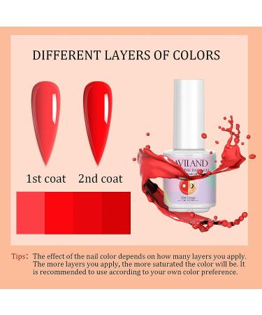 SAVILAND Glows in The Dark Gel Nail Polish Set - 12 Colors Neon Glow Nail Polish for DIY Nail Art - Valentines Day Gift - Buy Online on SooperMarket.com
