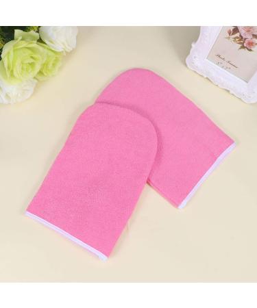 Lurrose Paraffin Wax Gloves - Microfiber Thermal Gloves for Wax Treatment & Spa - Soft & Comfortable Heat Therapy - Buy Online on SooperMarket.com