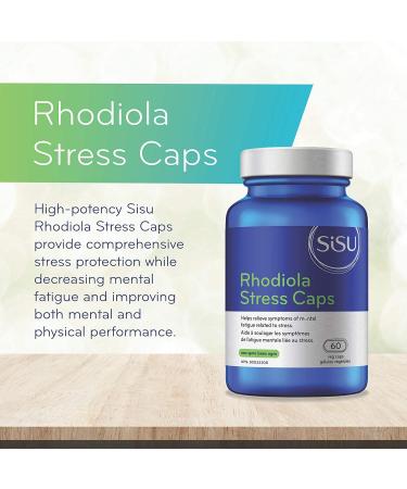 SISU - Rhodiola Stress Caps 250 mg 60 vcaps - Buy Online on SooperMarket.com