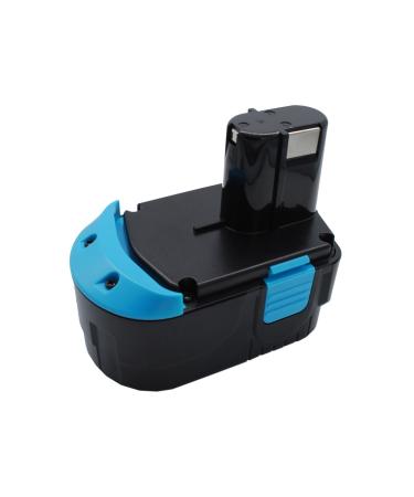 3000mAh Replacement Battery Compatible with Hitachi EB 1812S EB 1814SL EB 1820L EB 1824L C 18DL C 18DLX C 18DMR C 6DC C 6DD CJ 18DL CJ 18DLX CR 18DL CR 18DLX CR 18DMR