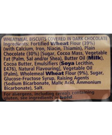 McVitie's Digestive Dark Chocolate Biscuits 266g - Pack of 4 | Zuvo Packed Original British Cookies - Buy Online on SooperMarket.com