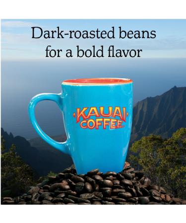 Kauai Coffee Na Pali Coast Dark Roast Pods - 12 Count Pack - 100% Arabica for Keurig - Buy Online on SooperMarket.com
