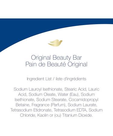 Dove Beauty Bar more moisturizing than bar soap Original for clean and soft skin 106 g 10 count 106 g (Pack of 10) Beauty Bar - Buy Online on SooperMarket.com