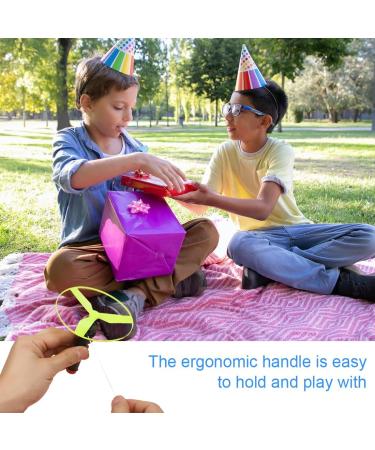 Menyiyds Propeller Game | 4 Handles & 8 Propellers | Motoric Toys for Kids 3+ | 30cm & 20cm Diameter | International Shipping - Buy Online on SooperMarket.com