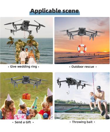 BRDRC Airdrop System for DJI Mavic 3 - Professional Device Payload for Cine Classic Accessories - Buy Online on SooperMarket.com