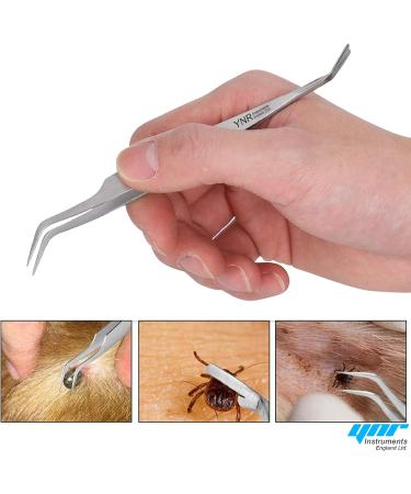 YNR Stainless Steel Flea Remover Fork - Pet Tick Removal Grooming Tool - Buy Online on SooperMarket.com