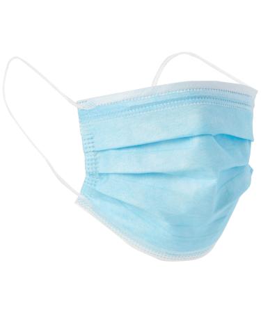 Tiangang three-layer medical-surgical facial mask type iir 98% bacterial filtration efficiency verified and tested not sterile (pack with 50 masks)
