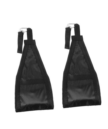 Gogogmee 1 Pair Abs Belt Muscle Gym Chin-up Bar Hanging Belt Pulldown Rope Ribbon