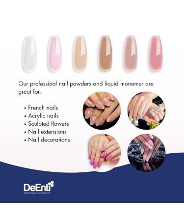 DeEnti Nomma Plus Professional Liquid Monomer - Non-Yellowing EMA Nail Liquid for Acrylic Powder | 4oz Salon Quality Manicure & Pedicure Supplies - Buy Online on SooperMarket.com