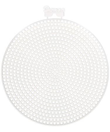 Darice Plastic Canvas single Count 4.5" Circles-10/Pkg Clear