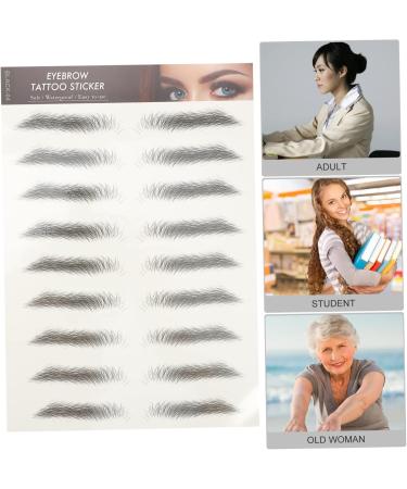 Beavorty 36 pcs eyebrow stickers stickers 4d hair- eyebrows eyebrow tattoo stickers Cejas cosmetic - Buy Online on SooperMarket.com