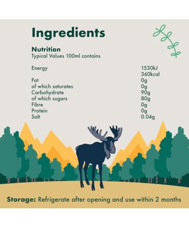 St Lawrence Gold Maple Syrup 250ml - Grade A 100% Pure Canadian Amber Maple Syrup for Pancakes, Waffles, and Cocktails - Buttery Caramel Taste - Gluten-Free Vegan - 250ml (Pack of 1) - Buy Online on SooperMarket.com