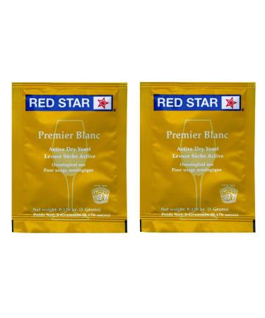 Red Star Premier Blanc Champagne Yeast - 2 Pack