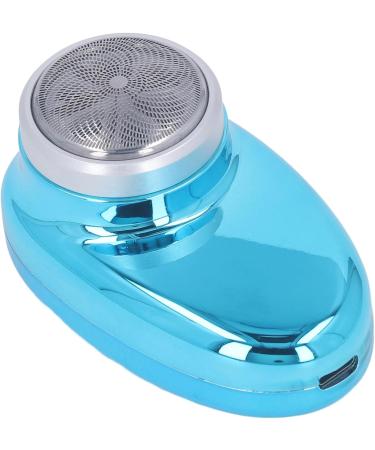 Cordless Beard Trimmer Cordless Professional Wet Dry Mini Arc Shaped Foil Beard Trimmer Rechargeable for Men on the Go (Blue) - Buy Online on SooperMarket.com