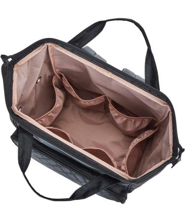 HOMEST Knitting Bag Backpack - Large Yarn Holder with Custom Front Pocket - Black - Buy Online on SooperMarket.com