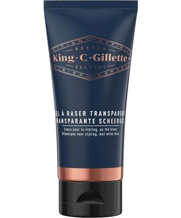 King C. Gillette Men's Transparent Shaving Gel 150ml - Buy Online on SooperMarket.com