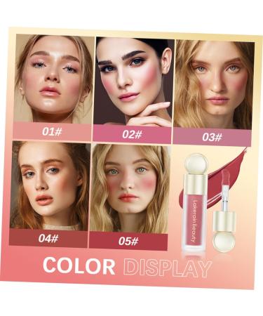 MUSISALY 5pcs Blush Face Sheer Flush Creme Makeup Creamy Eyeshadow Makeup Supplies Eye Shadow Pigment Pigment - Buy Online on SooperMarket.com