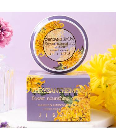 Chrysanthemum Flower Nourishing Cream 3.38 FL OZ | Hydrating Skincare for All Skin Types - Shop Internationally - Buy Online on SooperMarket.com