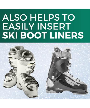 Premium Ski Shoe Puller | Ultimate Boot Horn for Skiing & Snowboarding | Alleviates Foot Pain & Eases Boot Insertion for All Ski Boots - Buy Online on SooperMarket.com