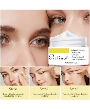 Buy Retinol Cream for Face - Anti-Aging Moisturizer with Hyaluronic Acid | Nourishing Anti-Wrinkle Repair Cream for All Skin Types - 1.05 Oz - Buy Online on SooperMarket.com