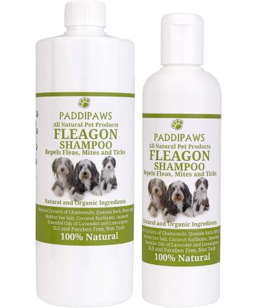 100% Natural Flea Shampoo for Dogs - Natural Flea Away Shampoo - Flea Shampoo for dogs to kill Fleas and Eggs - Safe Chemical Free - Natural Dog Flea Shampoo - Buy Online on SooperMarket.com
