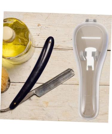 Housoutil 4-Piece Razor Storage Box & Travel Case | Portable Protective Bag for Manual Razors | Orange | International Shipping Available - Buy Online on SooperMarket.com