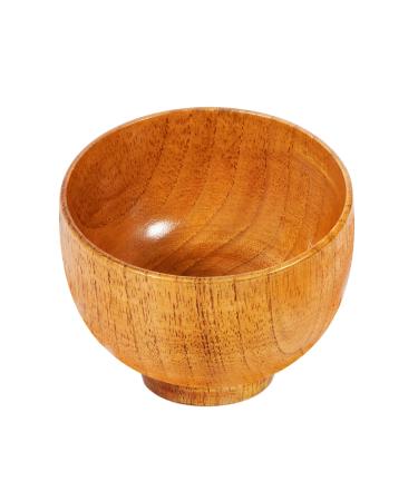 AISEELY Shave Bowl Small Wooden Shaving Brush Bowl Shave Soap Bowls Cleaning Cream Cup Foam Mug Facial Mask Mixing Bowl
