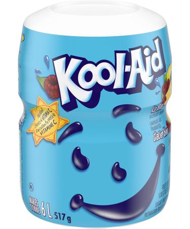 Kool-Aid Ice Blue Raspberry Lemonade Drink Mix 517g (Pack of 12) Ice Blueberry Raspberry Lemonade - Buy Online on SooperMarket.com