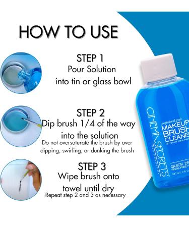 Cinema Secrets Professional Makeup Brush Cleaner 2 fl oz Vanilla - Buy Online on SooperMarket.com