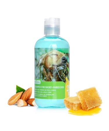 Nobleza puppy shampoo mild for almonds and honey fragrant dog shampoo against itching for short-haired dogs especially for French bulldog and mops 250 ml