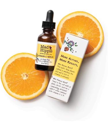 Mad Hippie Vitamin C Serum with Hyaluronic Acid, Vitamin E, and Ferulic Acid - Skin-Brightening Serum for Women/Men - 1.02 Fl Oz - Buy Online on SooperMarket.com