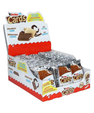 Kinder Cards Biscuit Waffles 30X 25.6G