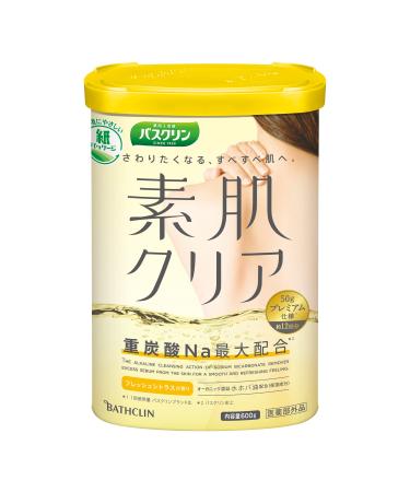 Bathclin Clear Skin Bath Salts - 600g - Lemongrass Scent