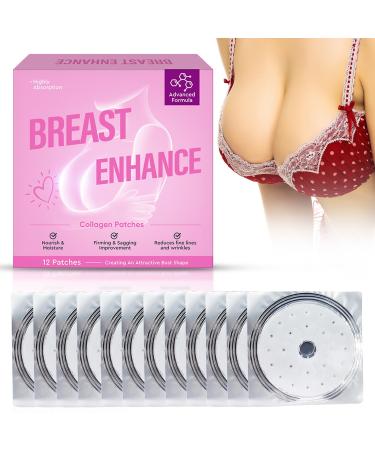 Breast Enhancement Patch Chests Upright Lifter Enlarger Stickers Breast Enhancer Mask Moisture Firm Breasts Patches Pink/BreastEnhancementPatch