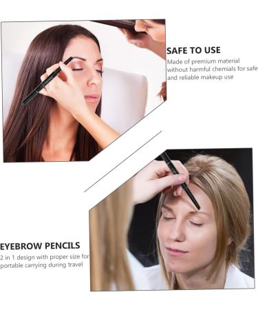 HAPINARY 3pcs Makeup Eyebrow Pencils Eyebrow Pencil Brush Long Lasting Eyebrow Pencils Chocolate - Buy Online on SooperMarket.com