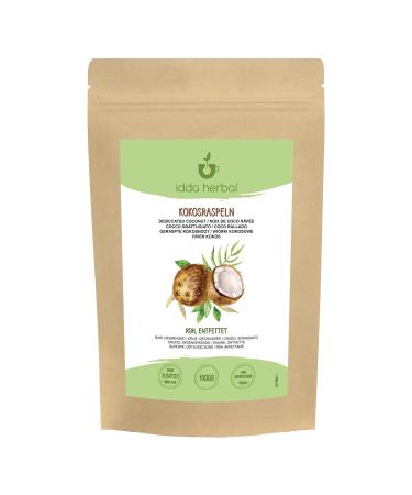 Buy 1kg Unsweetened Dried Coconut Flakes - 100% Natural Pure & Vegan - International Shipping Available - Buy Online on SooperMarket.com