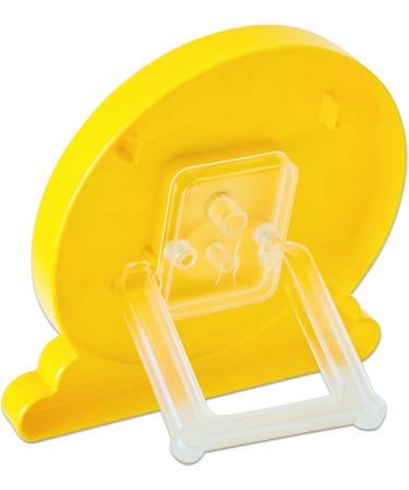 Buy Betzold 13 cm Learning Clock - Yellow Maths Teaching Tool for Time Management | International Shipping Available - Buy Online on SooperMarket.com