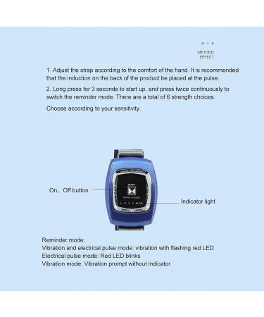 Snore Watch | 3 Modes Electric Sleep Monitor for Home | Breathable & Promotes Better Sleep | Blue - Buy Online on SooperMarket.com