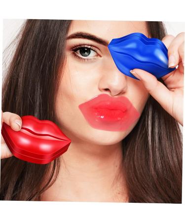 NOLITOY Lip Mask Gel Pads - 10 Boxes Moisturizing Lip Care for Women | Hydrating Cosmetic Tool for Soft Lips - Buy Online on SooperMarket.com