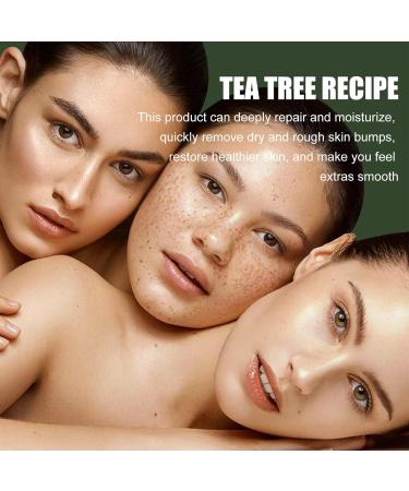 Tea Tree Facial Scrub for Sensitive Skin - Gentle Exfoliation Natural Face Scrub Vegan & Cruelty-Free - 10.58 oz - Buy Online on SooperMarket.com