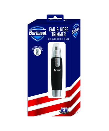 Xtreme Digital Lifestyle Accessories Barbasol Portable Battery Powered Ear and Nose Trimmer with Stainless Steel Blades