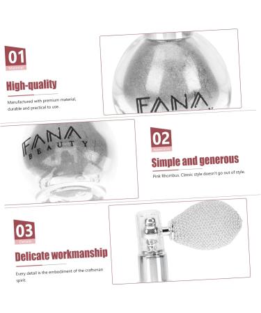 PLAFOPE 1pc Spray Glitter Spray Bottles Shimmering Spray Powder Makeup Glitter Powder Sprayer Highlight Tool 7x5.5cm White - Buy Online on SooperMarket.com